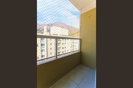 Varanda da Sala de apartamento para alugar com 2 quartos, 45m² em Água Santa, Rio de Janeiro