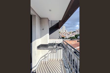 Varanda de apartamento para alugar com 2 quartos, 43m² em Chácara Santo Antônio (zona Leste), São Paulo