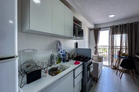 Apartamento à venda com 30m², 1 quarto e sem vagaCozinha e Área de Serviço