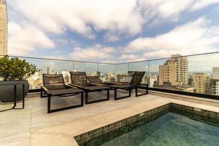 Apartamento para alugar com 36m², 2 quartos e sem vagaPiscina