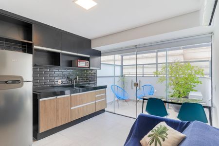 Studio para alugar com 41m², 1 quarto e 1 vaga Studio para alugar com 41m², 1 quarto e 1 vagaCozinha