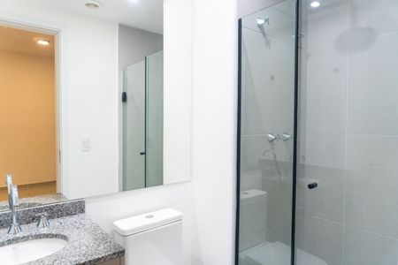 Banheiro de kitnet/studio à venda com 1 quarto, 29m² em Vila Santa Catarina, São Paulo