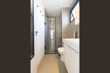Studio para alugar com 25m², 0 quarto e sem vaga Studio para alugar com 25m², 0 quarto e sem vagaBanheiro