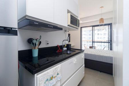 Studio de kitnet/studio para alugar com 0 quarto, 25m² em Brooklin Paulista, São Paulo