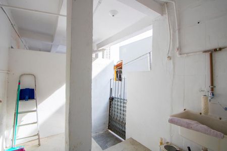 Área de serviço de casa para alugar com 1 quarto, 60m² em Vila Apiaí, Santo André