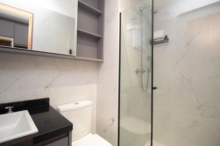 Studio à venda com 26m², 1 quarto e sem vaga Studio à venda com 26m², 1 quarto e sem vagaBanheiro