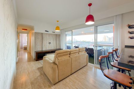 Apartamento à venda com 107m², 3 quartos e 2 vagasSala