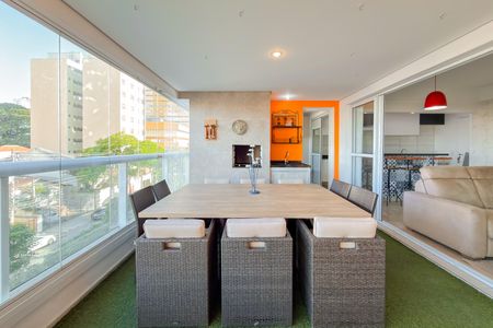 Varanda gourmet de apartamento à venda com 3 quartos, 107m² em Cambuci, São Paulo