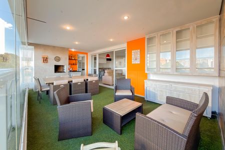 Varanda gourmet de apartamento à venda com 3 quartos, 107m² em Cambuci, São Paulo