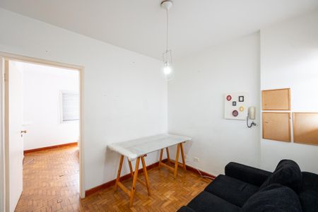 Sala de apartamento para alugar com 1 quarto, 40m² em Mirandópolis, São Paulo