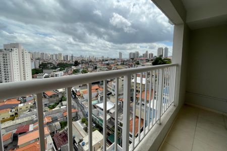 Sacada Sala de apartamento à venda com 1 quarto, 42m² em Vila Guaca, São Paulo