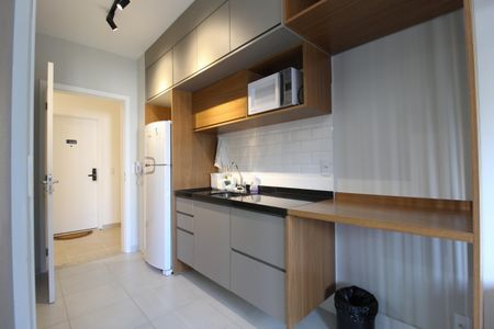 Studio à venda com 25m², 1 quarto e sem vagaCozinha
