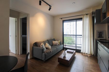 Sala/Cozinha de apartamento à venda com 2 quartos, 40m² em Jardim Panorama, São Paulo