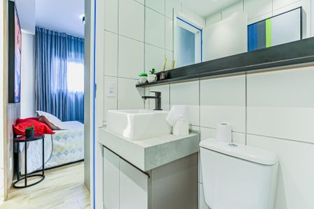 Apartamento à venda com 31m², 1 quarto e sem vagaBanheiro