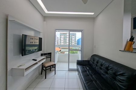 Sala de apartamento para alugar com 2 quartos, 60m² em Nova Mirim, Praia Grande