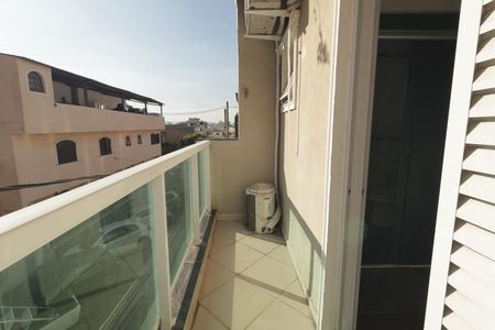 Varanda do Quarto 2 de casa de condomínio à venda com 3 quartos, 116m² em Cambuci, São Paulo