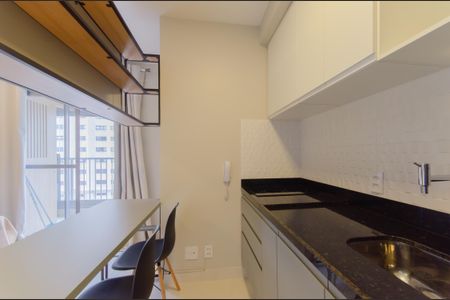 Cozinha de kitnet/studio à venda com 1 quarto, 29m² em Vila Mariana, São Paulo