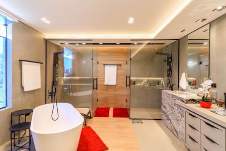 Casa à venda com 385m², 3 quartos e 2 vagasBanheiro da Suíte 1