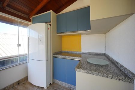Varanda gourmet de apartamento para alugar com 3 quartos, 125m² em Ingleses do Rio Vermelho, Florianópolis