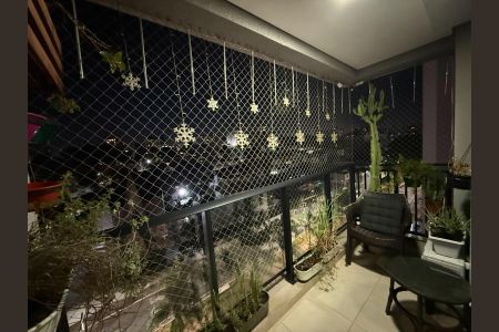 Varanda de kitnet/studio para alugar com 1 quarto, 43m² em Boa Vista, São Caetano do Sul