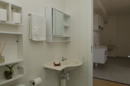 Apartamento para alugar com 36m², 2 quartos e sem vagaBanheiro