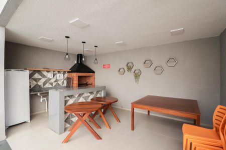 Apartamento à venda com 43m², 2 quartos e 1 vagaChurrasqueira