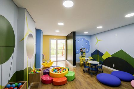 Apartamento à venda com 43m², 2 quartos e 1 vagaBrinquedoteca