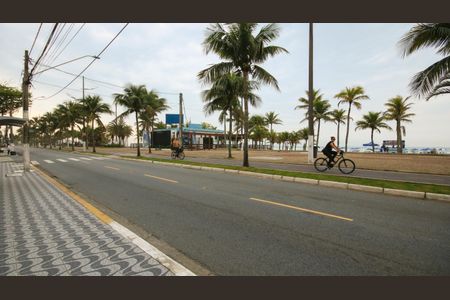 Vista da Rua de apartamento para alugar com 2 quartos, 70m² em Nova Mirim, Praia Grande