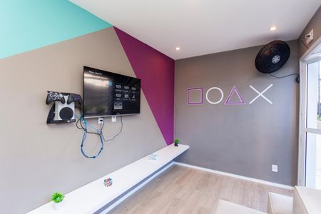 Apartamento para alugar com 37m², 1 quarto e sem vagaSalão de jogos