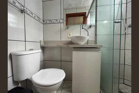 Banheiro de apartamento à venda com 2 quartos, 48m² em Canudos, Novo Hamburgo