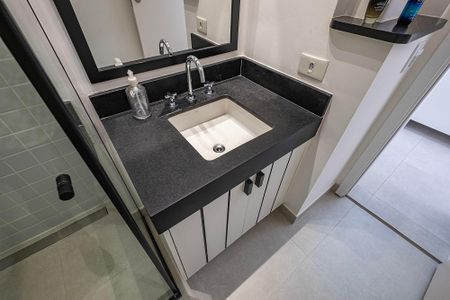 Studio para alugar com 27m², 1 quarto e sem vagaBanheiro