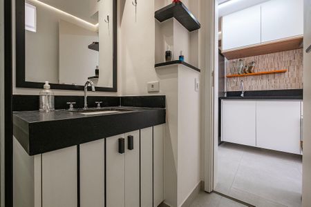 Studio para alugar com 27m², 1 quarto e sem vagaBanheiro