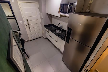 Sala/Cozinha de kitnet/studio para alugar com 1 quarto, 25m² em Jardim Oriental, São Paulo