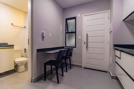 Sala/Cozinha de kitnet/studio para alugar com 1 quarto, 25m² em Jardim Oriental, São Paulo