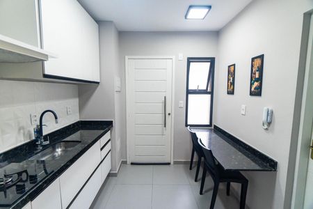 Cozinha de kitnet/studio para alugar com 1 quarto, 25m² em Jardim Oriental, São Paulo