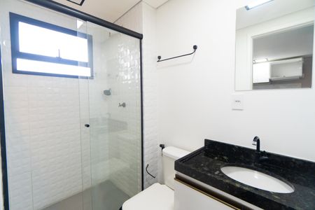 Banheiro de apartamento para alugar com 1 quarto, 25m² em Jardim Oriental, São Paulo