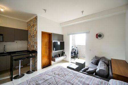 Sala quarto e cozinha de kitnet/studio à venda com 1 quarto, 32m² em Vila Aricanduva, São Paulo