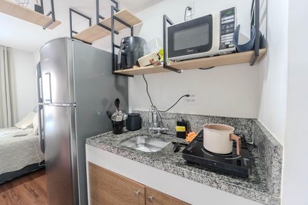 Studio para alugar com 24m², 1 quarto e sem vagaCozinha
