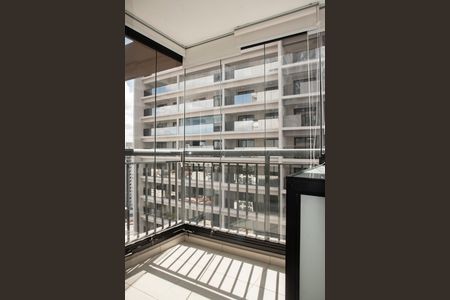 Varanda de kitnet/studio para alugar com 1 quarto, 30m² em Vila Clementino, São Paulo
