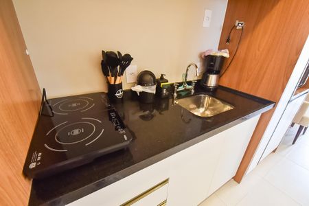 Studio para alugar com 25m², 1 quarto e sem vaga Studio para alugar com 25m², 1 quarto e sem vagaCozinha