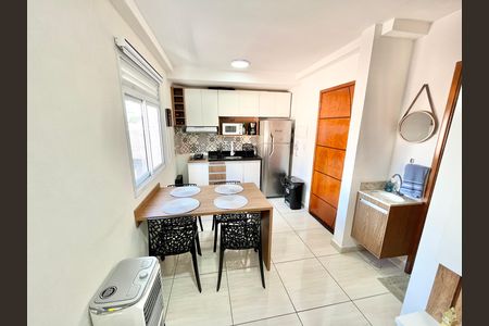 Sala/Cozinha de apartamento à venda com 1 quarto, 32m² em Parque Mandaqui, São Paulo