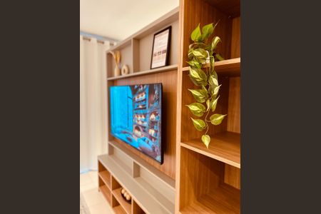 Detalhe Sala de kitnet/studio à venda com 1 quarto, 44m² em Vila Itapura, Campinas