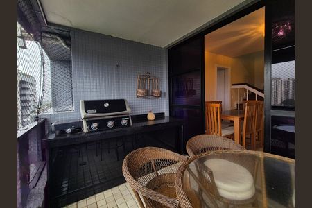 Varanda da Sala de apartamento para alugar com 5 quartos, 182m² em Barra da Tijuca, Rio de Janeiro