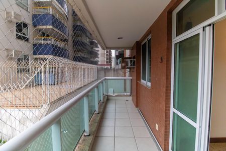 Varanda da Sala de apartamento para alugar com 3 quartos, 138m² em Icaraí, Niterói