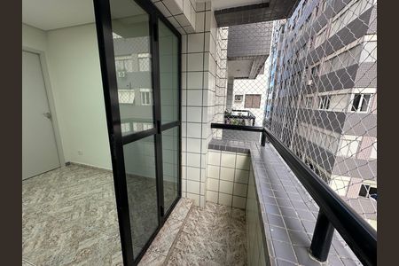 Varanda da Sala de apartamento para alugar com 1 quarto, 48m² em Itararé, São Vicente