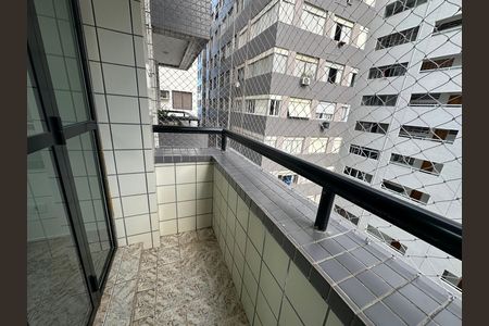 Varanda da Sala de apartamento para alugar com 1 quarto, 48m² em Itararé, São Vicente