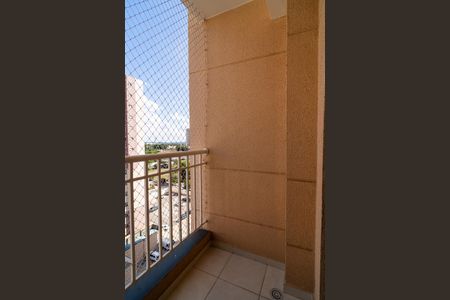 Varanda da Sala de apartamento para alugar com 2 quartos, 56m² em Jardim Sao Carlos, Sorocaba