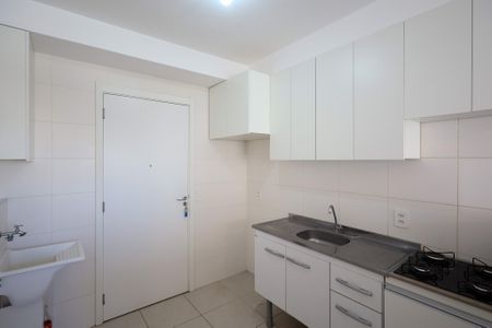 Cozinha - Área de serviço de apartamento para alugar com 1 quarto, 30m² em Jardim Cidalia, São Paulo