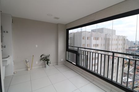 Varanda da Sala de apartamento para alugar com 2 quartos, 67m² em Vila Prudente, São Paulo