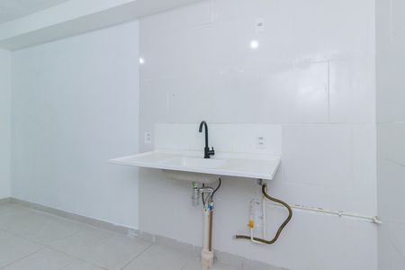 Cozinha de apartamento para alugar com 2 quartos, 32m² em Piqueri, São Paulo